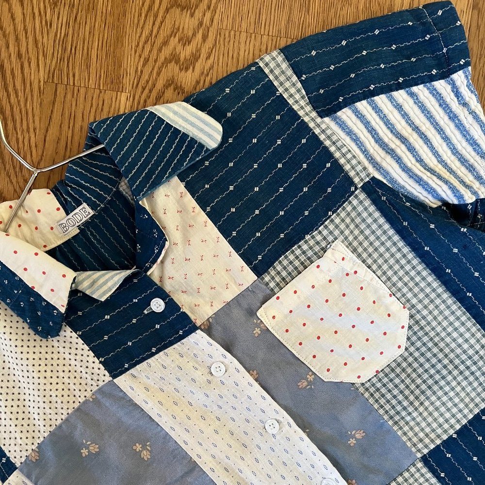 Bode One of a Kind Camp Shirt - Womens size XS